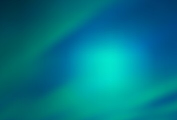 Light Green vector abstract blurred layout.