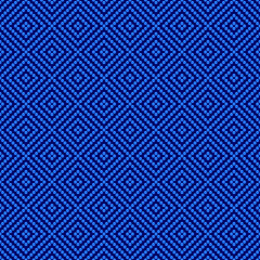 Blue luxury background with beads. Seamless vector illustration. 