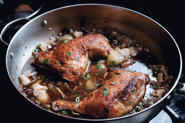 Cooking Italian Chicken Piccata