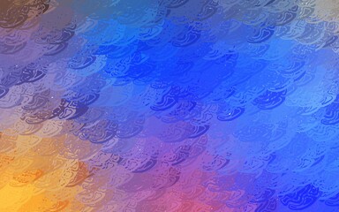 Light Multicolor vector background with abstract polygonals.