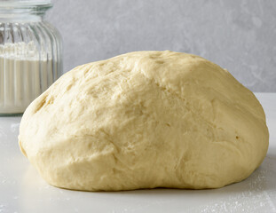 dough on the board