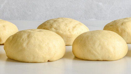 dough on the board