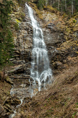 Scorus waterfall, Valcea county, Romania