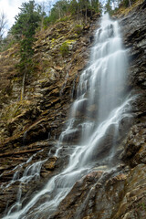 Scorus waterfall, Valcea county, Romania