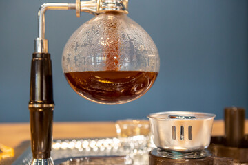 Coffee infuser - special technique, details, objects and preparation