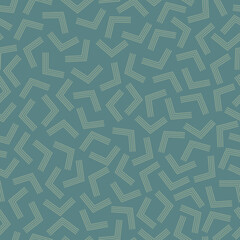 Green Chevron Geometric Theme Seamless Repeating Pattern. Beautiful vector design, perfect for fabric, wrapping paper, wall paper, home decor, quilting, gifts, products, projects and apparel.
