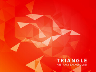 Vector of modern abstract triangular background - Vector