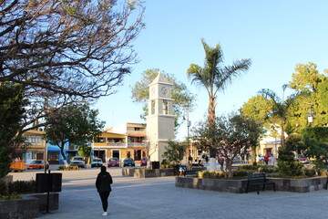 Zócalo de Amozoc de Mota, Puebla, México.