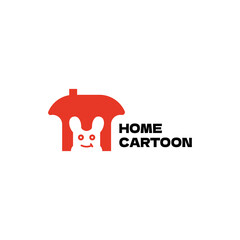 Home Cartoon Logo Design Cute