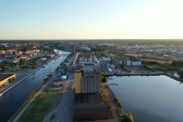 view of the city