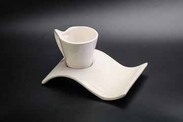 Empty cup for tea or coffee