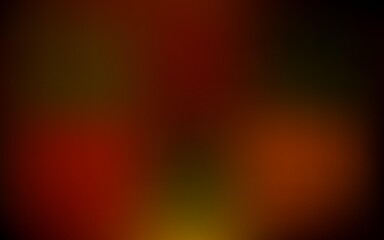 Dark orange vector abstract blur texture.