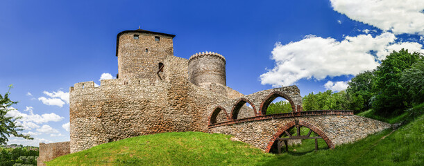 Szlak Orlich Gniazd - zamek w Będzinie	 - obrazy, fototapety, plakaty