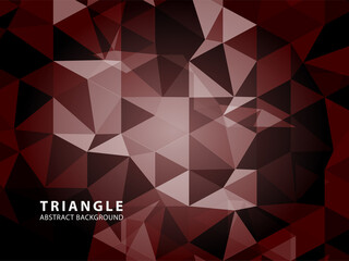 Vector of modern abstract triangular background - Vector