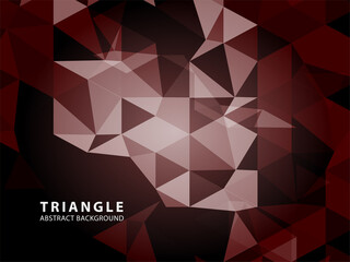 Vector of modern abstract triangular background - Vector