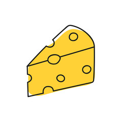 Vector icon cheese.