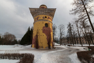 park in the city of pushkin