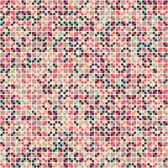 Fototapeta premium Abstract Geometric Pattern generative computational art illustration