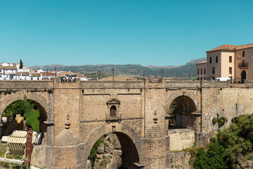 스페인 론다 누에보 다리 풍경