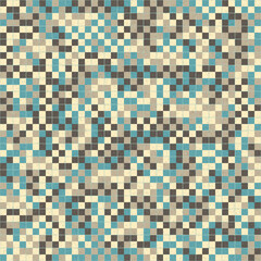 Fototapeta premium Abstract Geometric Pattern generative computational art illustration