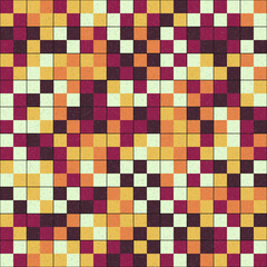 Abstract Geometric Pattern generative computational art illustration