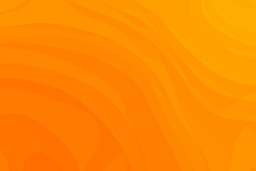 Abstract orange color curve background