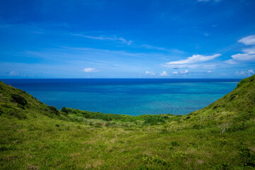 沖縄県石垣島の海がある風景 Ishigaki Okinawa