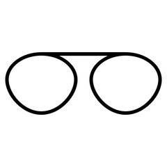 sunglasses line icon