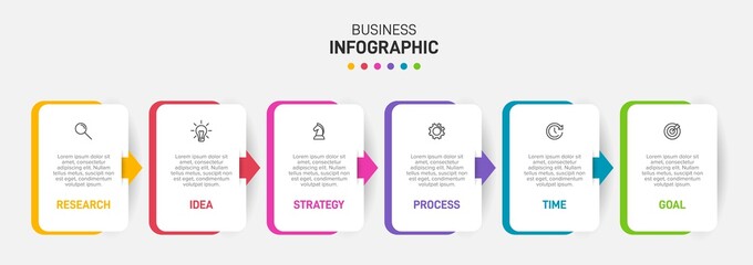 Infographic design with icons and 5 options or steps. Thin line vector. Infographics business concept. Can be used for info graphics, flow charts, presentations, web sites, banners, printed materials.