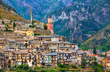From the City of Tende, Alpes-Maritimes, Provence, France