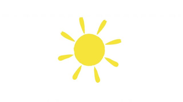 soleil graphique animation