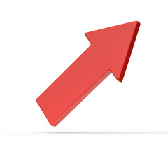 3d red arrow