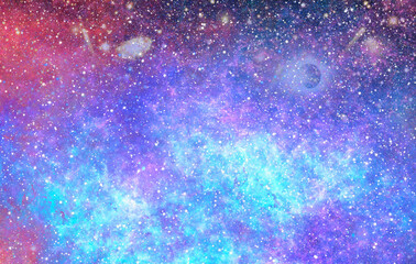 Space. Stardust. Night sky aesthetic. Wallpapers for desktop.