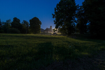 kościół Wola Michowa Bieszczady