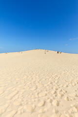 The Dune of Pilat, the tallest sand dune in Europe. La Teste-de-Buch, Arcachon Bay, Aquitaine, France