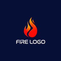 Creative fire Logo Design - fire Logo Design Vector - Awesome fire Icon Template