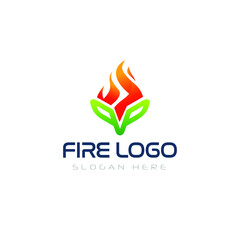 Creative fire Logo Design - fire Logo Design Vector - Awesome fire Icon Template