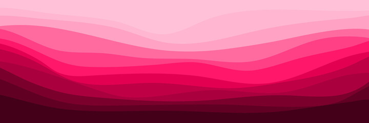 minimalist pink scene landscape flat design vector illustration for wallpaper, background, backdrop, web banner, and template