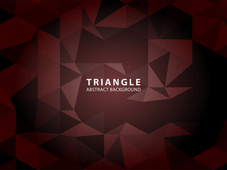 Fototapeta premium Vector of modern abstract triangular background - Vector