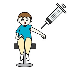 注射　ビックリ