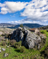 Saint Nicolas' church on the rock near Galataria, Cyprus