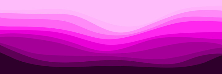 pink color minimalist landscape flat design vector illustration for wallpaper, background, backdrop, web banner, and template