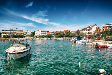 Fototapeta premium Petrcane in Dalmatia, Croatia