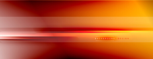 Abstract background - lines composition created with lights and shadows. Technology or business digital template. Trendy simple fluid color gradient abstract background with dynamic