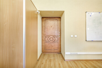 Modern furnished office with office desks and chairs