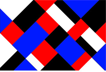 red black blue modern square tilt pattern vector background 