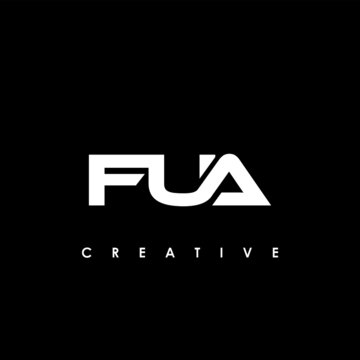 FUA Letter Initial Logo Design Template Vector Illustration