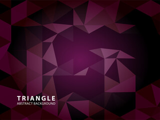 Vector of modern abstract triangular background - Vector