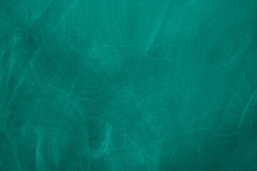 Texture of chalk on black chalkboard or blank blackboard background. School education, dark wall...