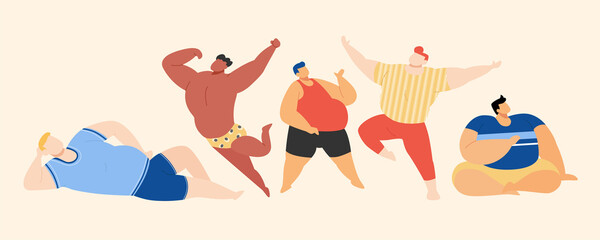Body positivity of plus-size men